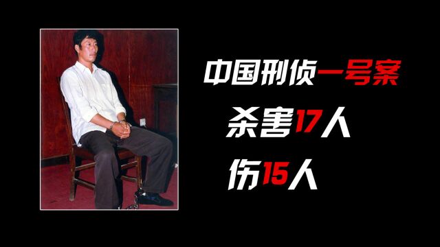 深度解析中国刑侦第一案《白宝山特大杀人案》共计造成17死15伤