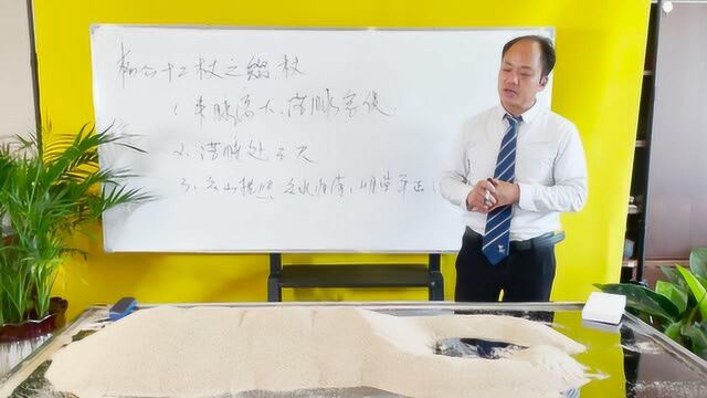 赵一铭沙盘演练杨公十二杖法之“缀杖”,如何应用在实战中