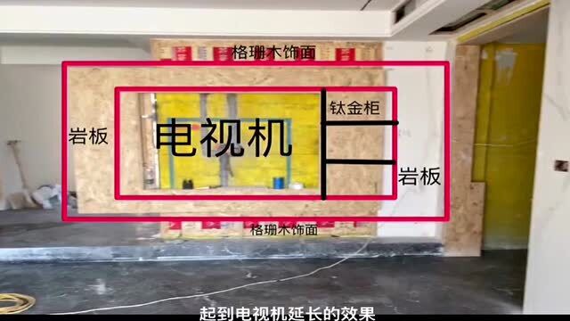 嵌入式电视背景墙,最终还是选择了做85寸,电视机还是买大的香