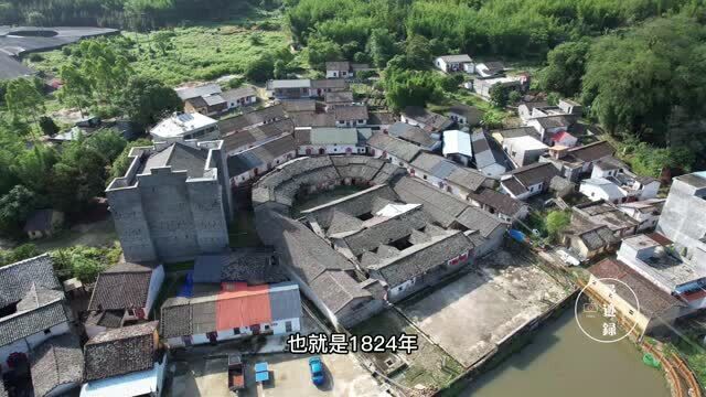 广东惠州见龙围,600年的古树远近闻名,器子型的炮楼堪称一绝!