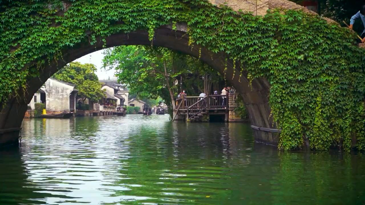 小桥流水人家,乌镇水乡风光好