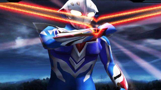 两个奈克瑟斯奥特曼比拼弓箭光线