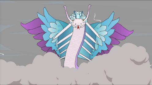 迷你大陆动画：魔女召唤羽蛇神大人，为什么羽蛇神听叶小龙的话！