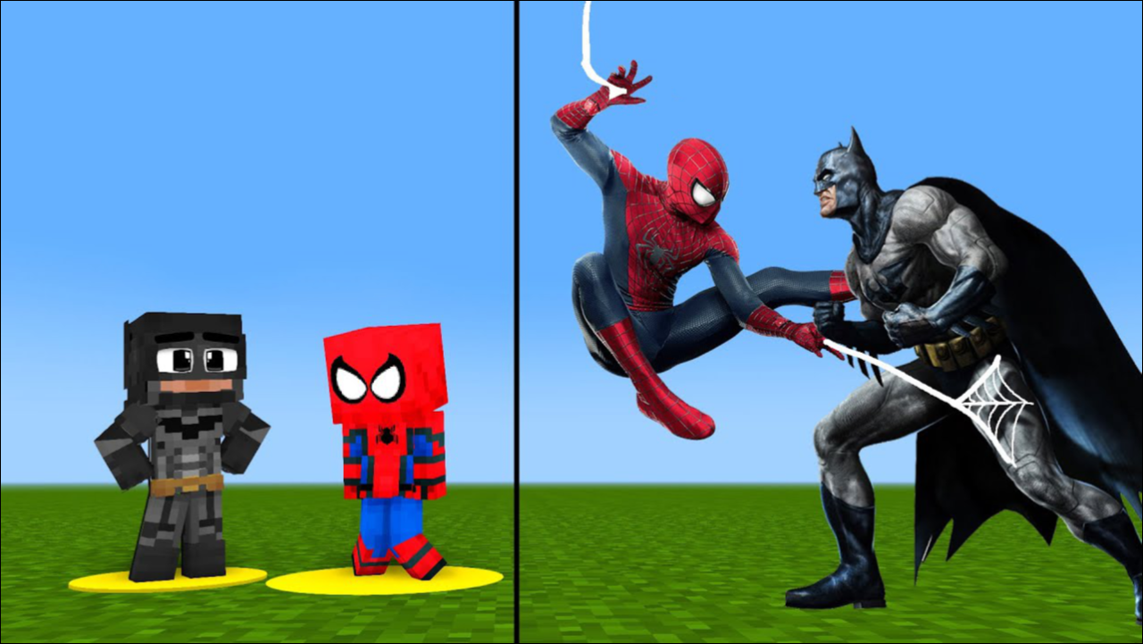 mc动画:超级英雄之战,超人vs钢铁侠_腾讯视频