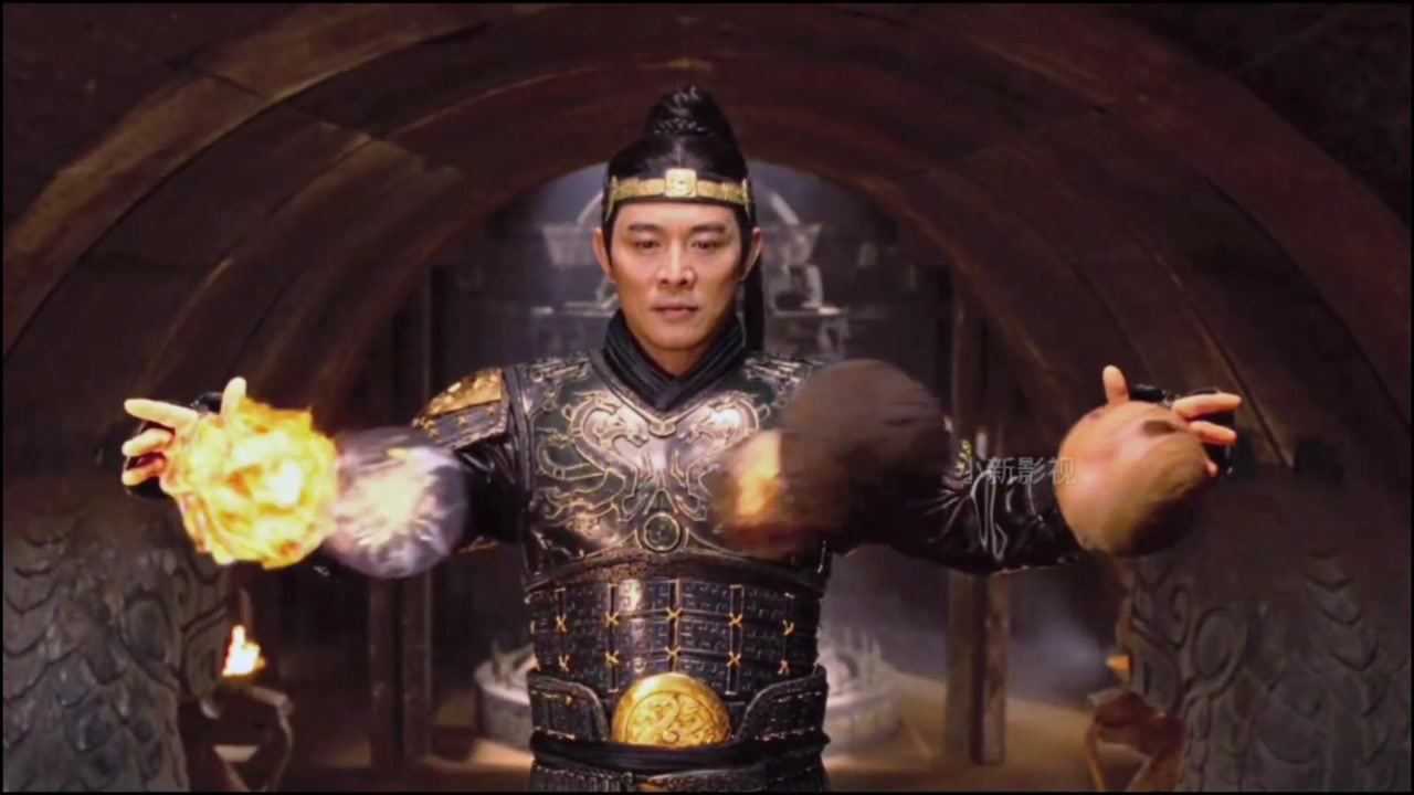 李连杰饰演的秦始皇霸气复活,要是反派能赢多好.