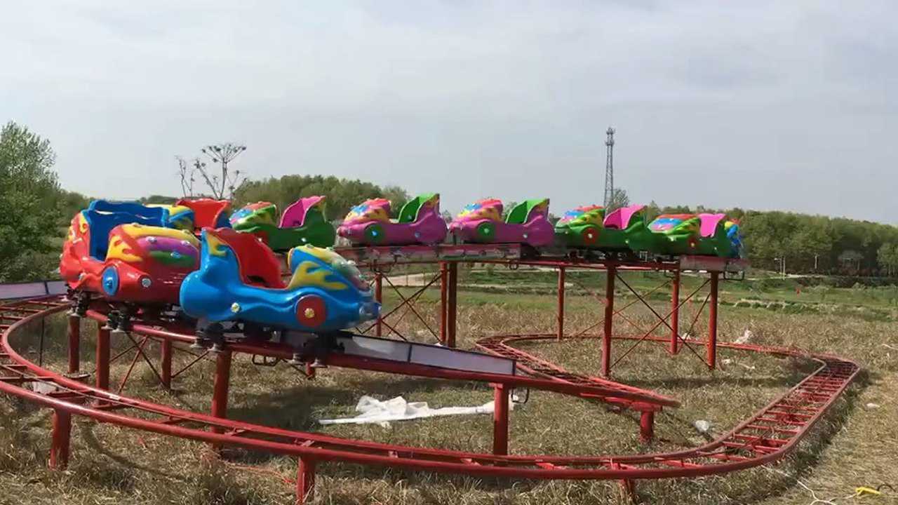 实拍太空穿梭游乐设备,嘉信游乐