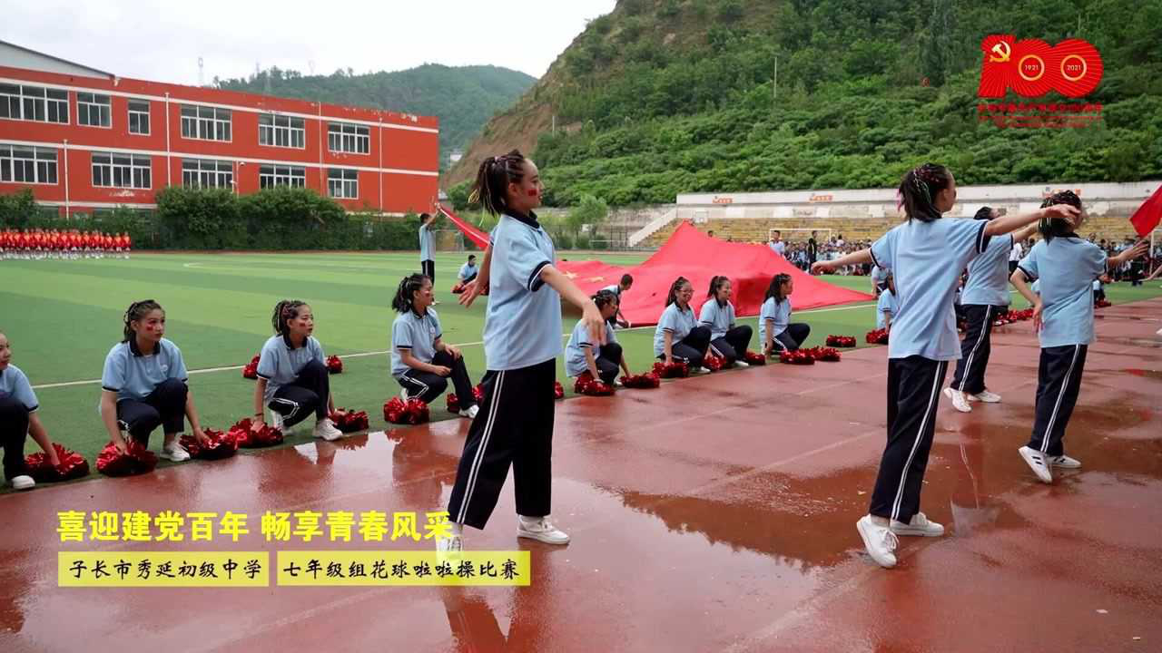 子长县秀延中学校花图片