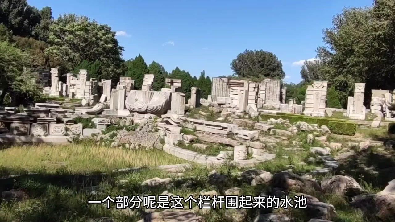 圆明园海晏堂能装180吨水的蓄水楼大水法