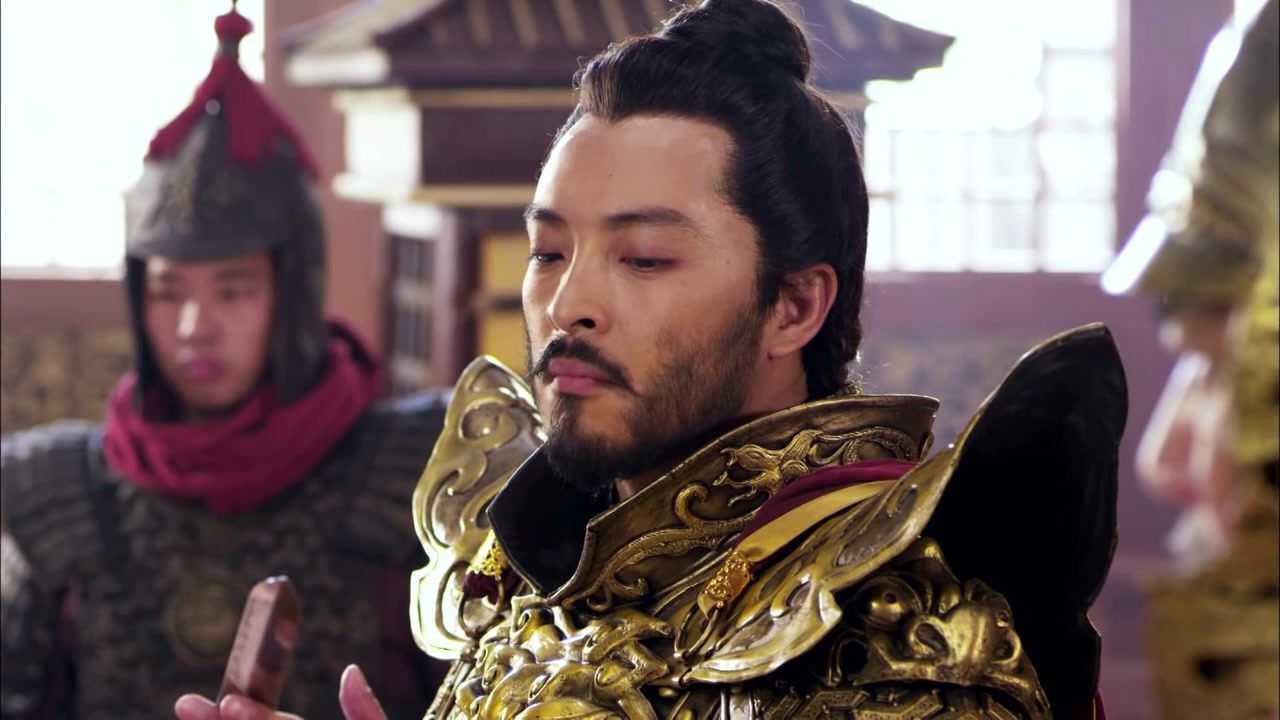 《隋唐演义》:杨广带兵攻下陈国,兵乱之中俘获陈国妃子萧美娘