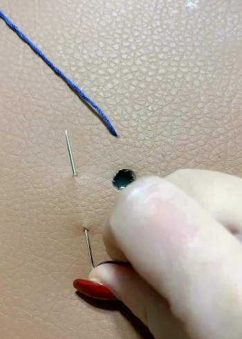 五角星补洞针法,真的超级漂亮,非常的适合家用