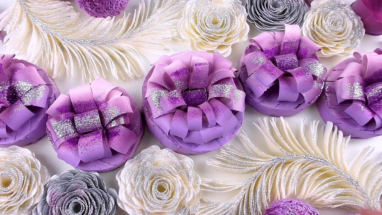 放松睡眠|超级精致的紫色和奶白色双拼肥皂组合,仙女专属声控解压治愈