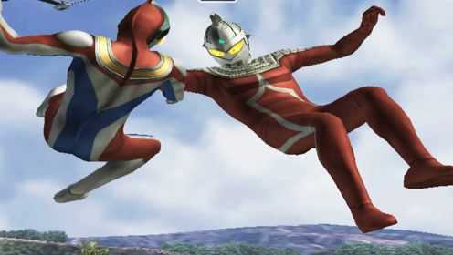 赛文奥特曼vs戴拿奥特曼