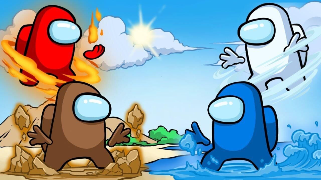 太空狼人杀一群五颜六色的小人在太空舱四处逃窜谁是间谍