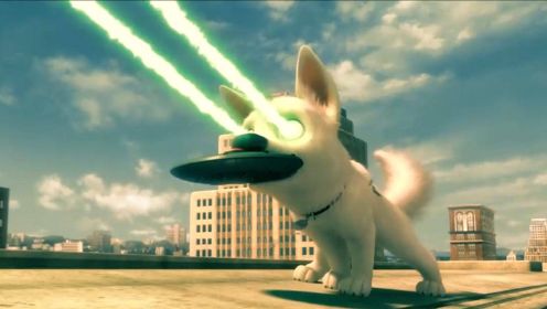 《闪电狗》狗狗拥有超能力，千里眼打爆飞机，狮吼功摧毁坦克