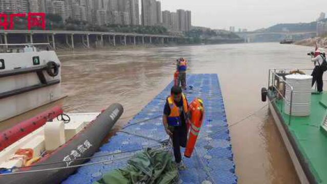 重庆港航海事事务中心开展水上应急实战培训