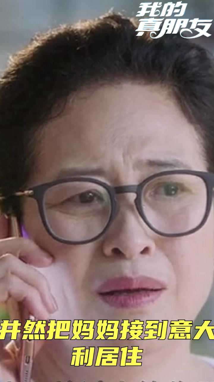 《我的真朋友》第十八集：井然把妈妈接到意大利居住，妈妈的遭遇危险又欢乐_高清