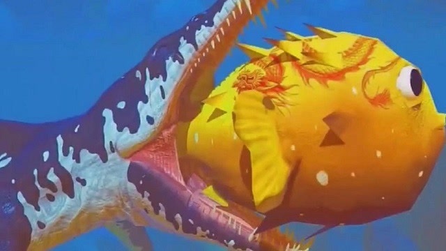 海底大猎杀:金龙鱼的臭屁直接把苍龙王干倒了