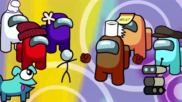 太空狼人杀among us:小白的奇葩招式!