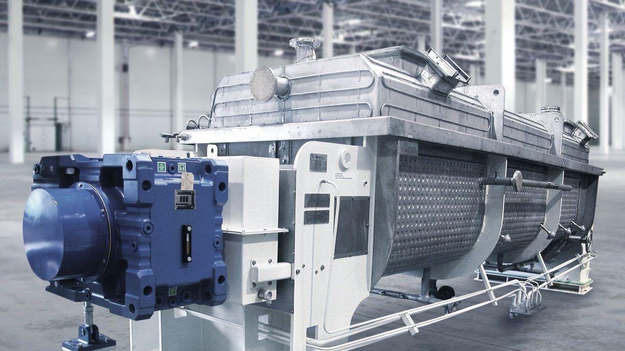 安德里茨中空桨叶干燥机andritzgoudapaddledryer