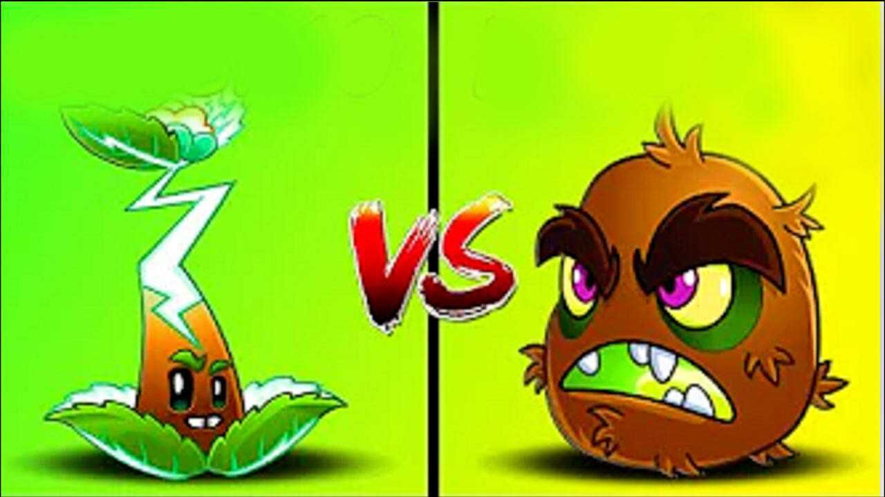 植物大战僵尸2:野兽猕猴桃以一己之力抗住僵尸啃食完成丝血反杀?