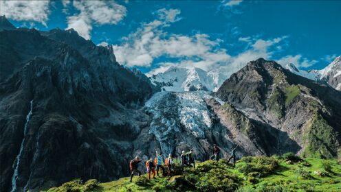 [图]梅里雪山北坡（中）：徒步实录，坡均秘境好风光