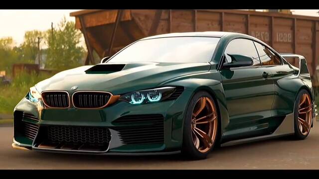 性能车,赛博朋克版改装m4