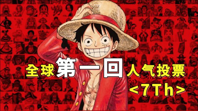 募集1200万票!全球第一回人气投票排名(官方第7回)