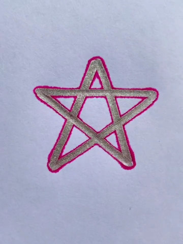 五角星的另一种画法