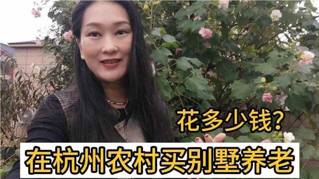 在杭州农村买一栋别墅养老,需要多少钱?实拍江南新农村告诉你