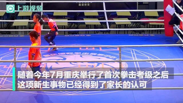 拳击也能考级了?没错!重庆最高可以考到金拳2段