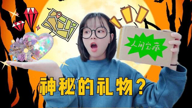 在梦里收到神秘礼物,醒来竟真的捡到宝物!里面会是什么呢?