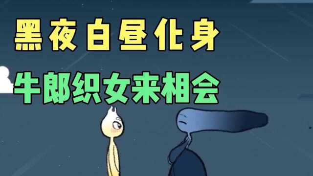 动画电影解说:黑夜白昼化身牛郎织女来相会!