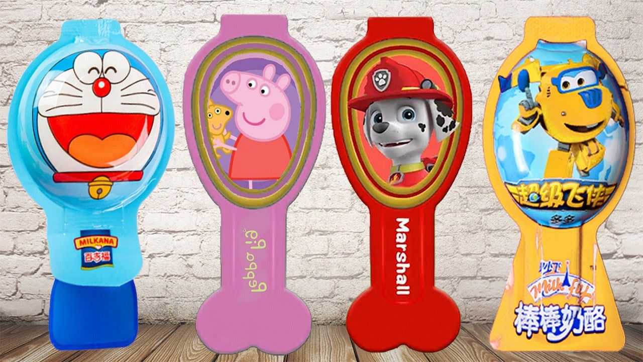 玩具屋 帮助哆啦a梦汪汪队超级飞侠小猪佩奇,选择正确的奶酪棒拼图