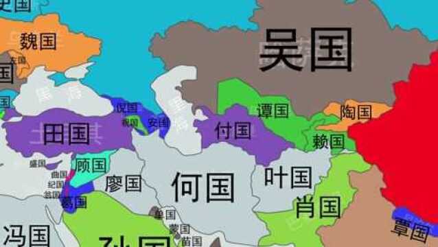 假如按百家姓填充世界地图