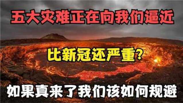 “五大灾难”正向人类逼近?比新冠还严重?什么灾难如此恶劣?