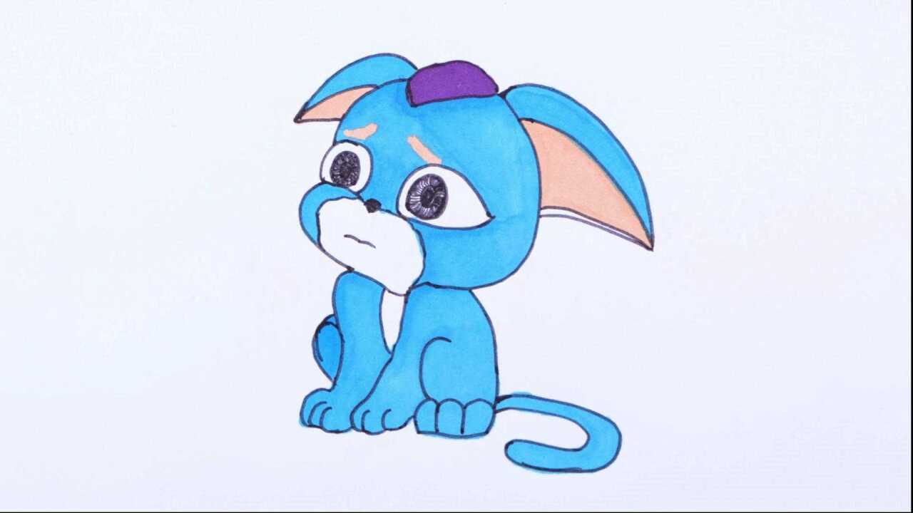 有点意思熊出没重返地球阿布简笔画