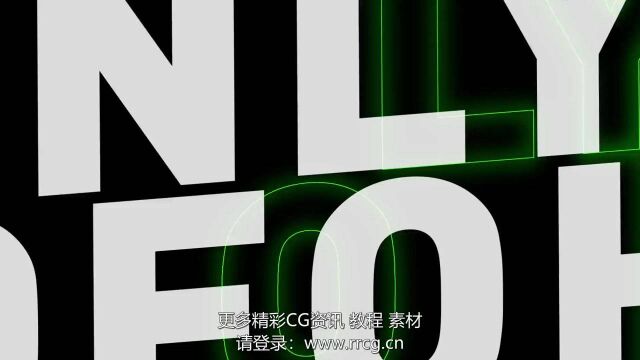 【RRCG】时尚动感大字体史诗运动介绍展示动画AE模板