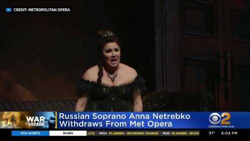 Russian soprano Anna Netrebko withdraws from Met Opera