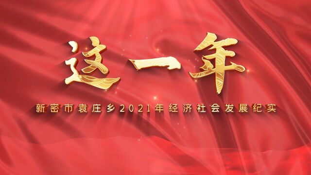 这一年——新密市袁庄乡2021年经济社会发展纪实