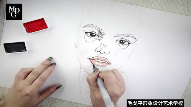 一起来看看专业化妆师带来的创意水彩画吧,超惊艳 