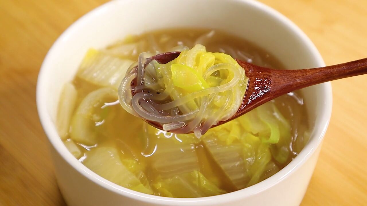 白菜粉丝汤,加上它,鲜美爽口,味道更好啦
