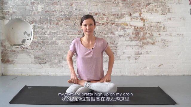 [中文]捆绑莲花式的小技巧Baddha Padmasana