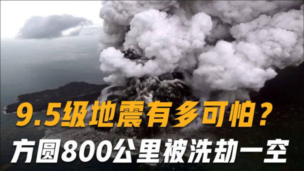 5级地震引发超强大海啸,有多可怕?方圆800公里被洗劫一空