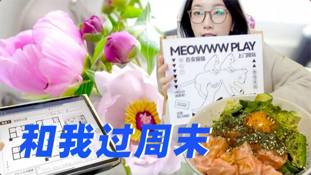 周末VLOG|芍药季啦|聊聊拒绝容貌焦虑|快手三文鱼牛油果拌饭|switch解密新游戏