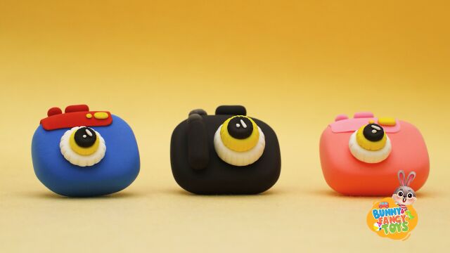 大眼兔玩具乐园 英文版  粘土照相机 diy clay camera