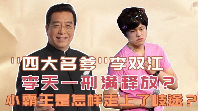 李天一即将刑满释放?李双江为他“逆天改命”,背后高人浮出水面