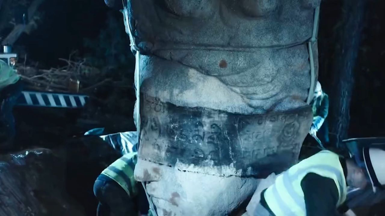 韩国考古发现怪异佛像,鬼佛通过眼睛来迷惑人心_腾讯视频