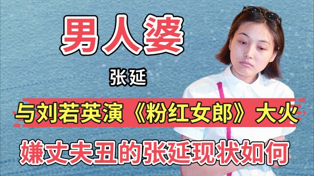 与刘若英演《粉红女郎》大火,后嫌丈夫太丑的张延,如今现状如何