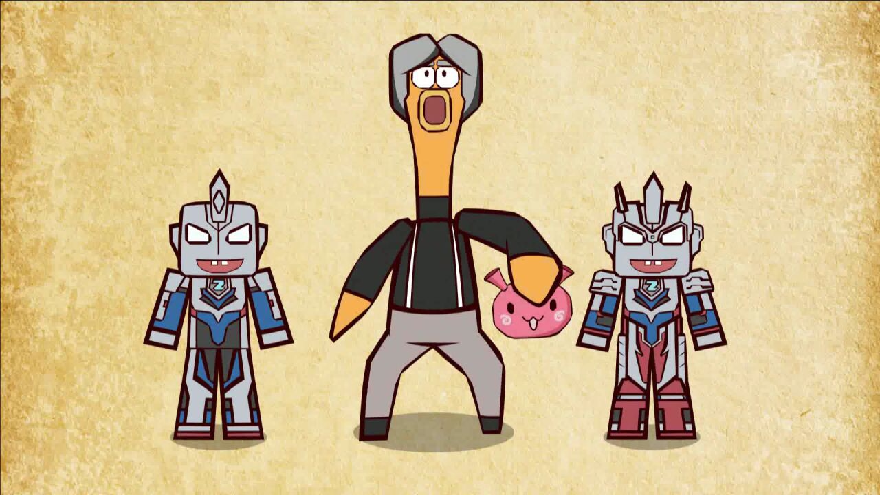 【奥特曼】调侃迷你世界搞笑同人动画,只因你太美?