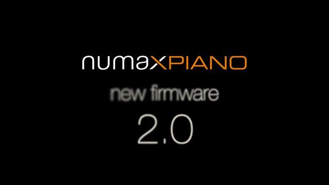 Numa X Piano FIRMWARE UPDATE 2.0